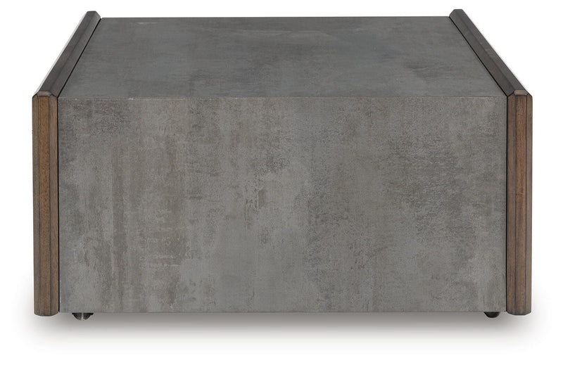 Kallenny Brown/Gray Coffee Table - T669-8