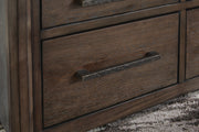 Kallenny Brown/Gray Coffee Table - T669-8