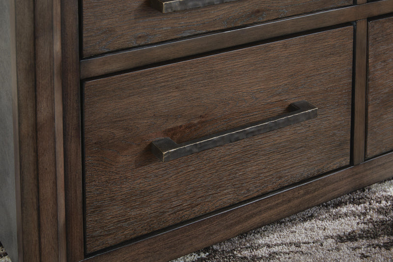 Kallenny Brown/Gray Coffee Table - T669-8