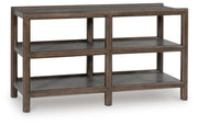 Kallenny Brown/Gray Sofa Table - T669-4