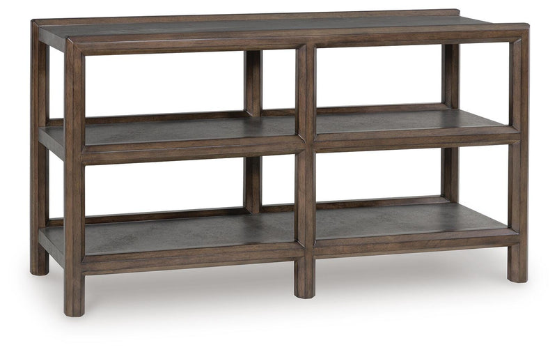 Kallenny Brown/Gray Sofa Table - T669-4