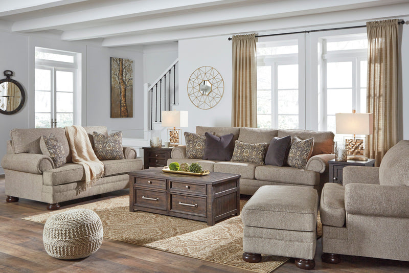 Kananwood Oatmeal Living Room Set - Gate FurnitureLiving Room Set