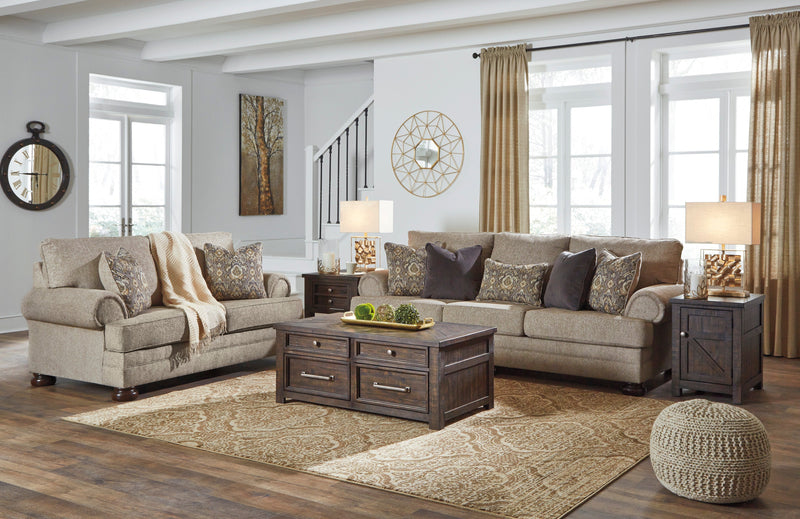 Kananwood Oatmeal Living Room Set - Gate FurnitureLiving Room Set