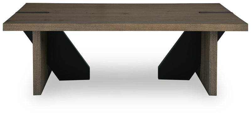 Kandinew Light Brown Coffee Table - T554-1