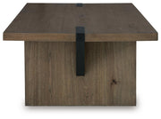 Kandinew Light Brown Coffee Table - T554-1