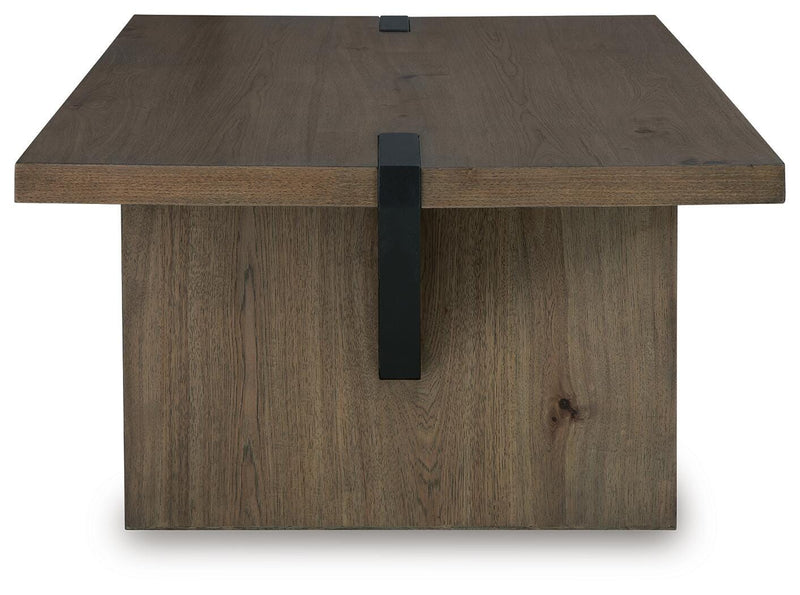 Kandinew Light Brown Coffee Table - T554-1