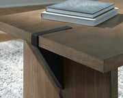 Kandinew Light Brown Coffee Table - T554-1