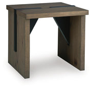 Kandinew Light Brown End Table - T554-2