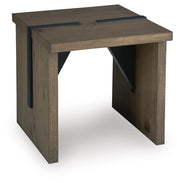 Kandinew Light Brown End Table - T554-2