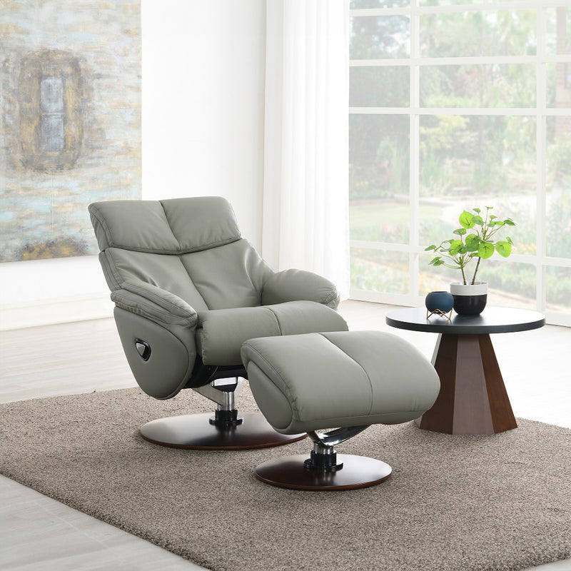 Kandoro MOTION ACCENT CHAIR W/SWIVEL & OTTOMAN - AC02991