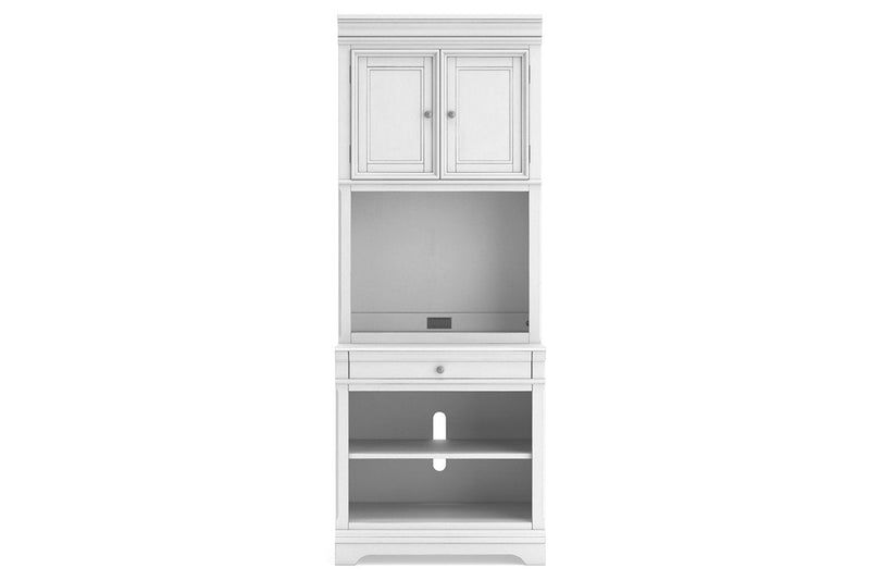 Kanwyn Whitewash Bookcase - Gate FurnitureBookcases