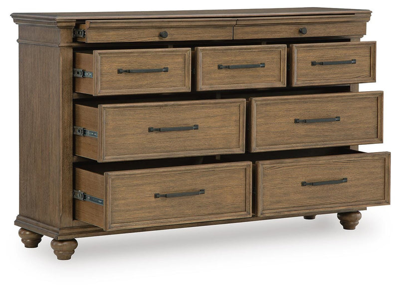 Karallin Medium Brown Dresser - PCB782-31