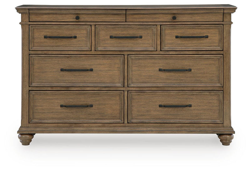 Karallin Medium Brown Dresser - PCB782-31