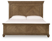 Karallin Medium Brown King Panel Bed - PCB782B4