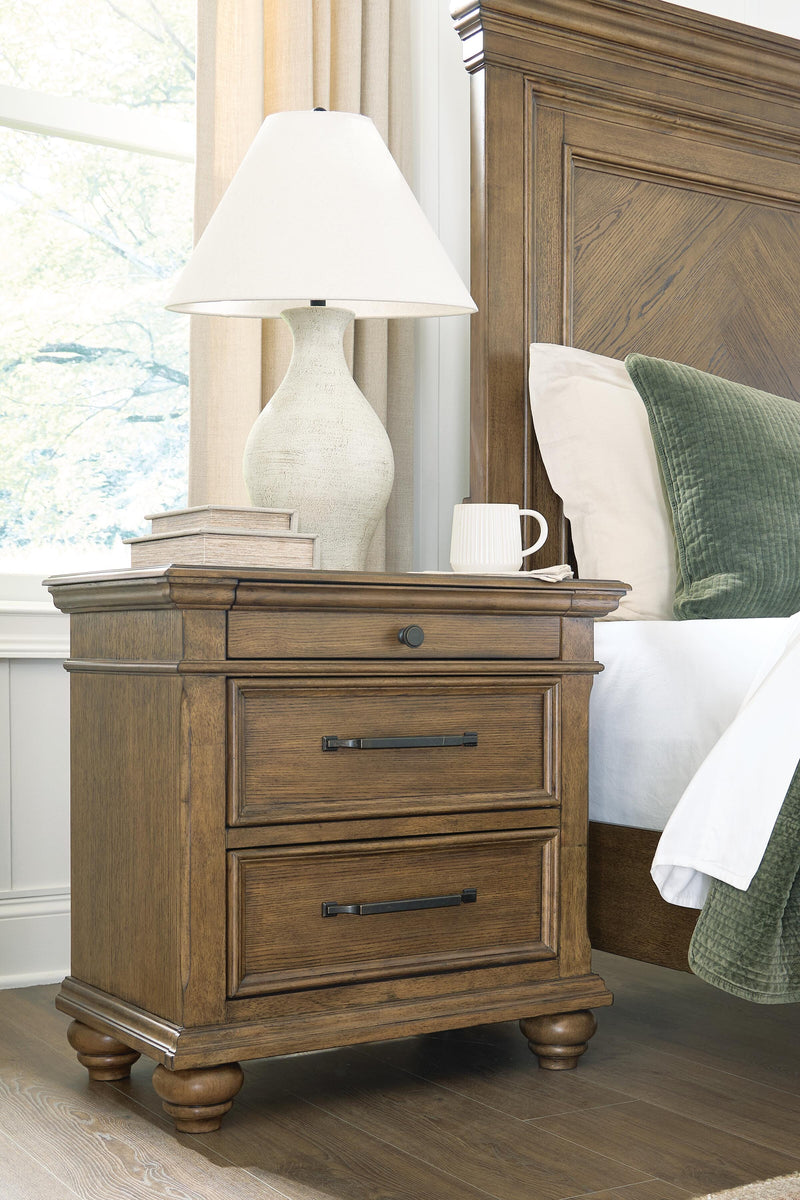 Karallin Medium Brown Nightstand - PCB782-93