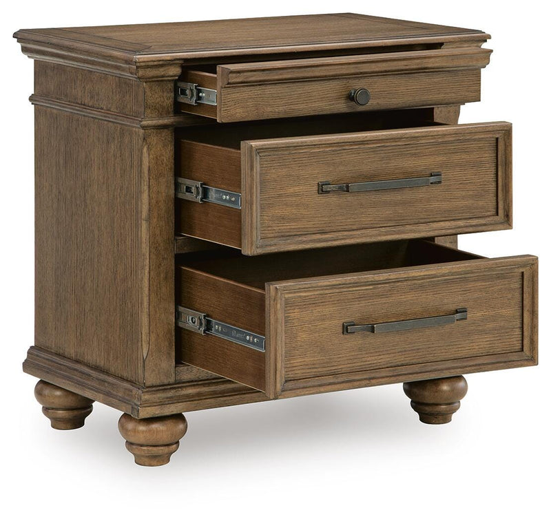 Karallin Medium Brown Nightstand - PCB782-93