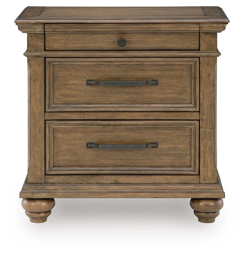 Karallin Medium Brown Nightstand - PCB782-93