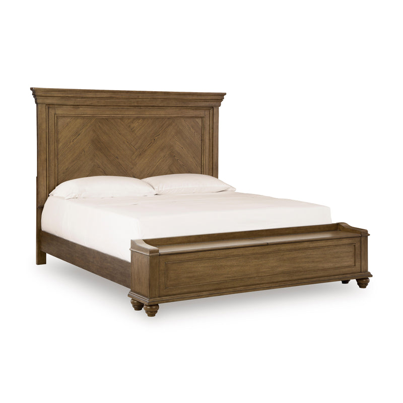 Karallin Queen Panel Storage Bed, Dresser and Mirror - PCB782B7