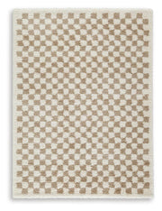Karamen Taupe/Ivory Medium Rug - R407342