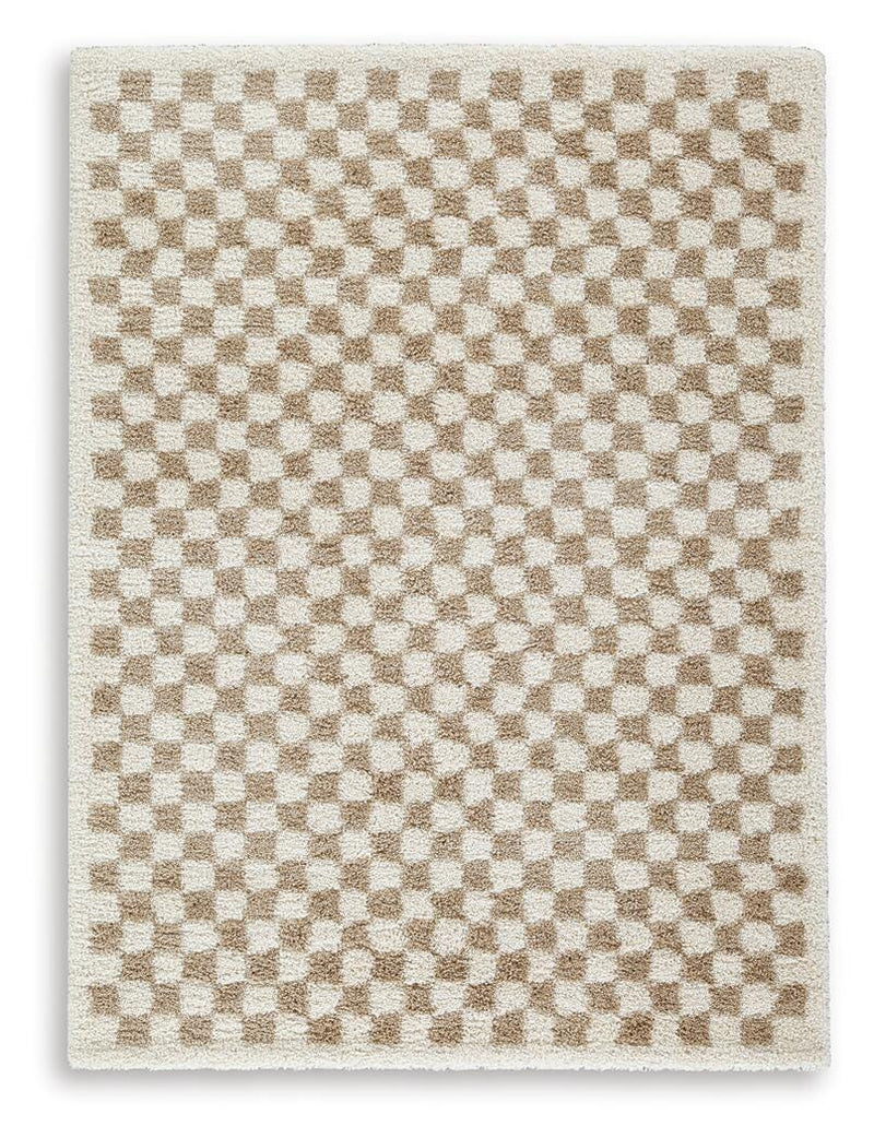 Karamen Taupe/Ivory Medium Rug - R407342