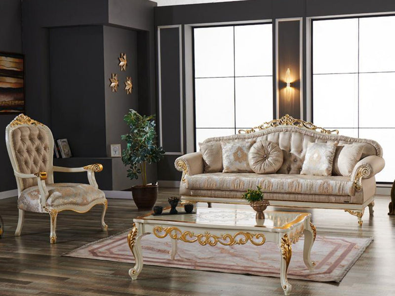 Kardelen 47" Wide Coffee Table - Gate FurnitureCoffee Tables