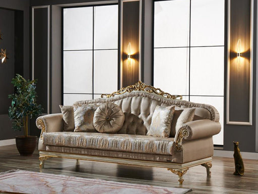 Kardelen 88" Wide Tufted Traditional Sofa - Gate FurnitureTraditional Sofas