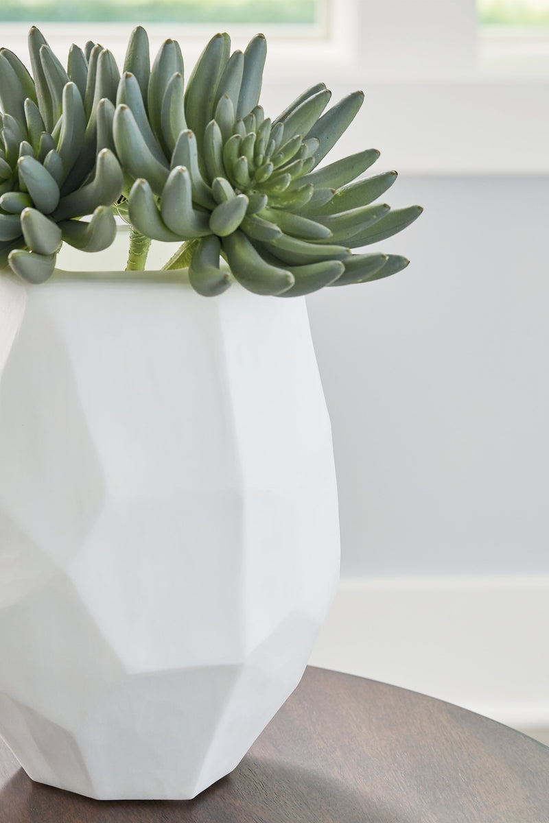 Karenton White Vase - A2000721