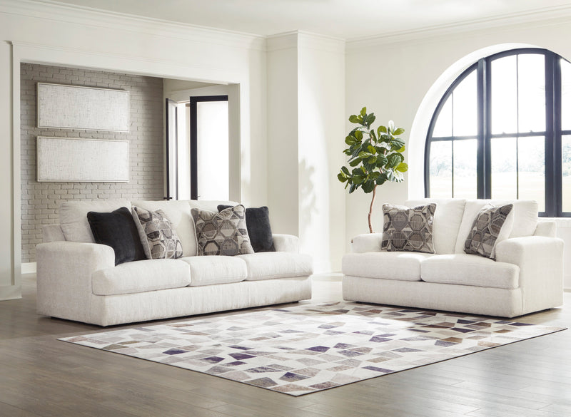 Karinne Linen Living Room Set - Gate FurnitureLiving Room Set