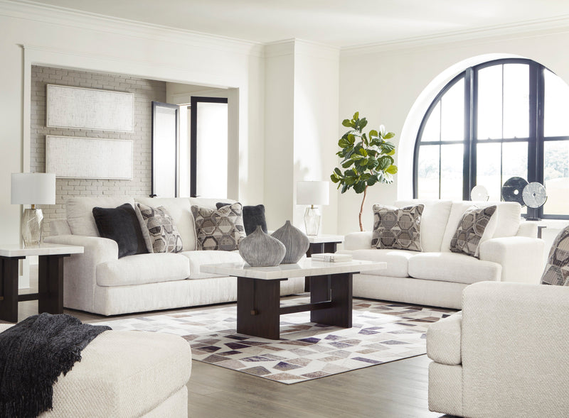 Karinne Linen Living Room Set - Gate FurnitureLiving Room Set