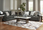 Karinne Smoke Living Room Set - Gate FurnitureLiving Room Set