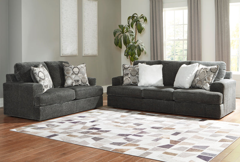 Karinne Smoke Living Room Set - Gate FurnitureLiving Room Set