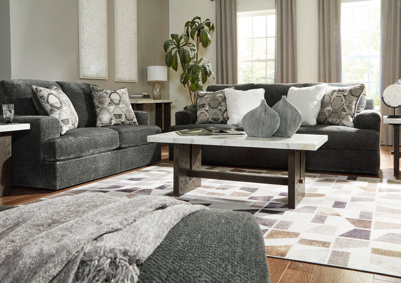 Karinne Smoke Living Room Set - Gate FurnitureLiving Room Set