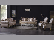 Karizma 32" Wide Tufted Armchair - Gate FurnitureAccent Chairs