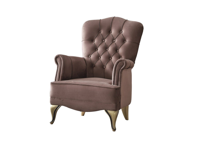 Karizma 32" Wide Tufted Armchair - Gate FurnitureAccent Chairs