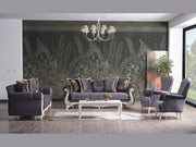 Karizma 32" Wide Tufted Armchair - Gate FurnitureAccent Chairs