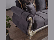 Karizma 88" Wide Rolled Arm Convertible Sofa - Gate FurnitureSofas