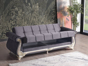 Karizma 88" Wide Rolled Arm Convertible Sofa - Gate FurnitureSofas