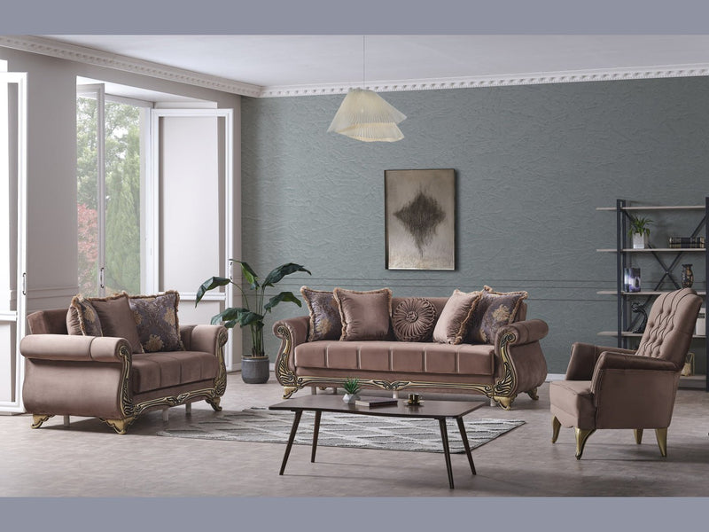 Karizma 88" Wide Rolled Arm Convertible Sofa - Gate FurnitureSofas