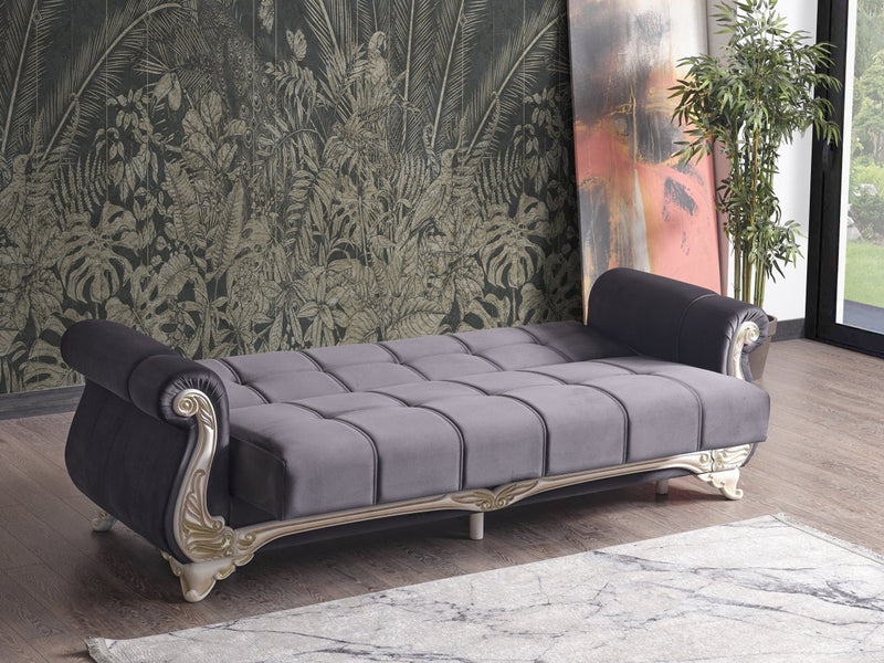 Karizma 88" Wide Rolled Arm Convertible Sofa - Gate FurnitureSofas