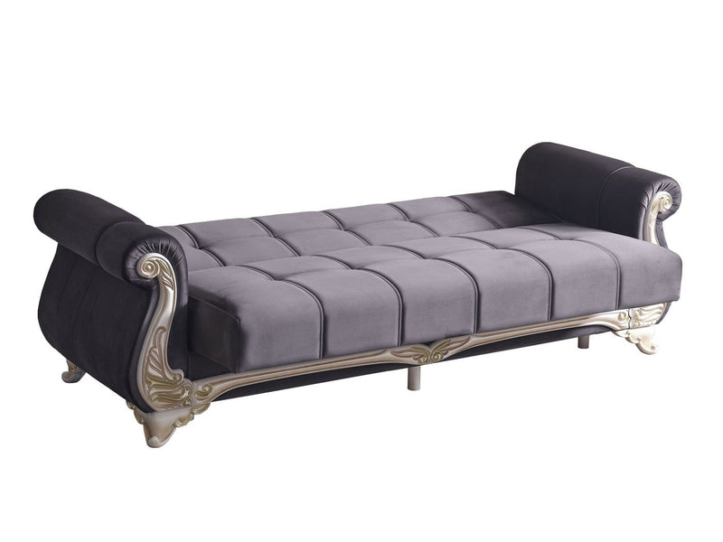 Karizma 88" Wide Rolled Arm Convertible Sofa - Gate FurnitureSofas
