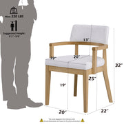 Kasem Arm Chair (SET-2) - DN02616