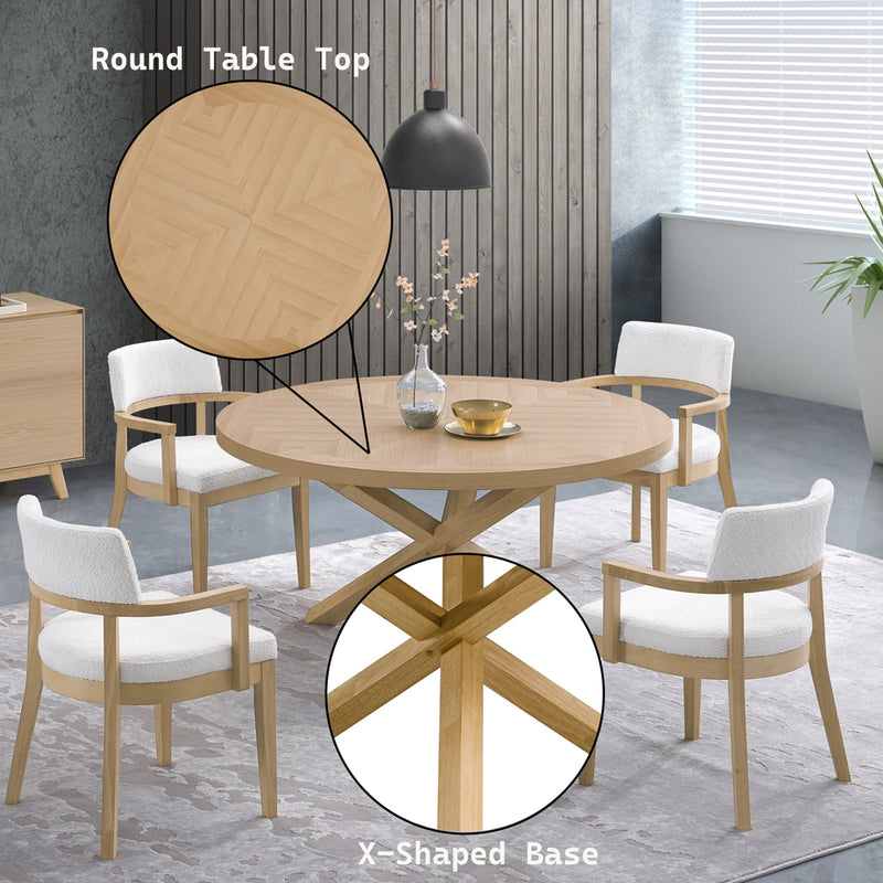 Kasem Round Dining Table - DN02615