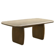 Kasha Dining Table w/Natural Marble Top - DN04665