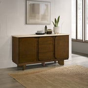 Kasha Server w/Natural Marble Top - DN04668