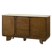 Kasha Server w/Natural Marble Top - DN04668