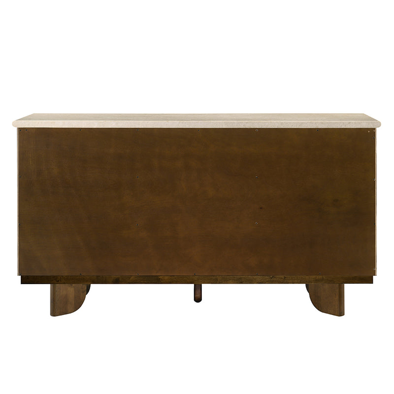 Kasha Server w/Natural Marble Top - DN04668