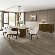 Kasha Server w/Natural Marble Top - DN04668