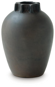 Kaslett Antique Black Vase - A2000950