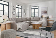 Katany Shadow 6 - Piece LAF Chaise Sectional - Gate FurnitureSectional