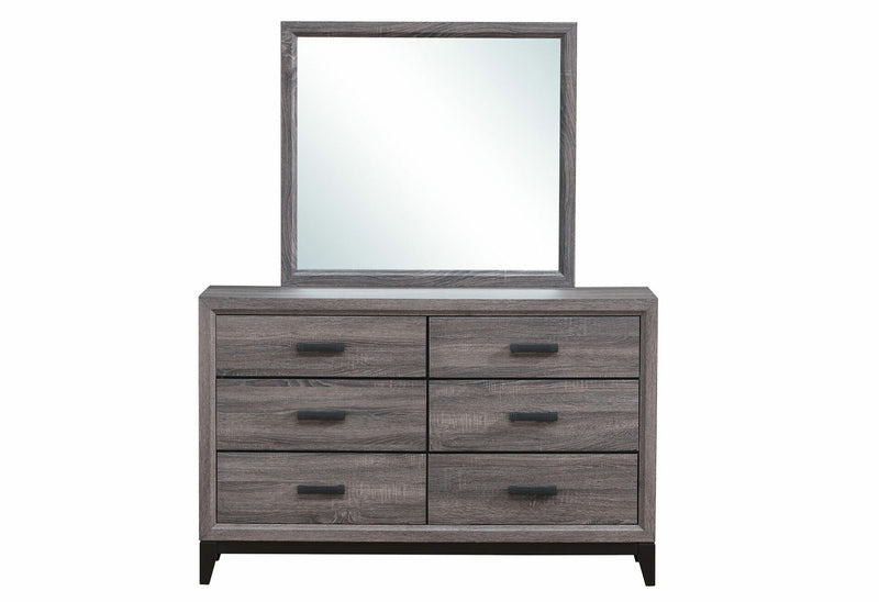 Kate Foil Grey Mirror - KATE-FOIL GREY-M